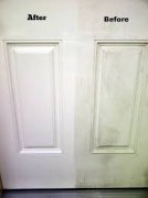 防盜門上面的小廣告可以用納米海綿清洗干凈么？